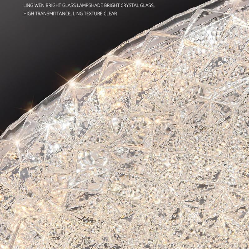 Øyebeskyttelse, Lys luksus LED-taklys, soveroms- og arbeidslys, moderne, enkel, romantisk og varm, sirkulær lysarmatur for hovedsoverom