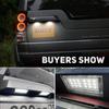 2pc Number Plate Lights LED Rear License Plate Lamp for Land Rover Discovery 3 05-09 Discovery 4 Freelander 2 Range Rover SportBack Up Lights 1