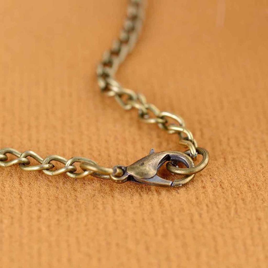 Steampunk Vintage Rhinestone Flerstørrelses Tannhjul Livet på Livets Tre Anheng Halskjede Legeringskjede