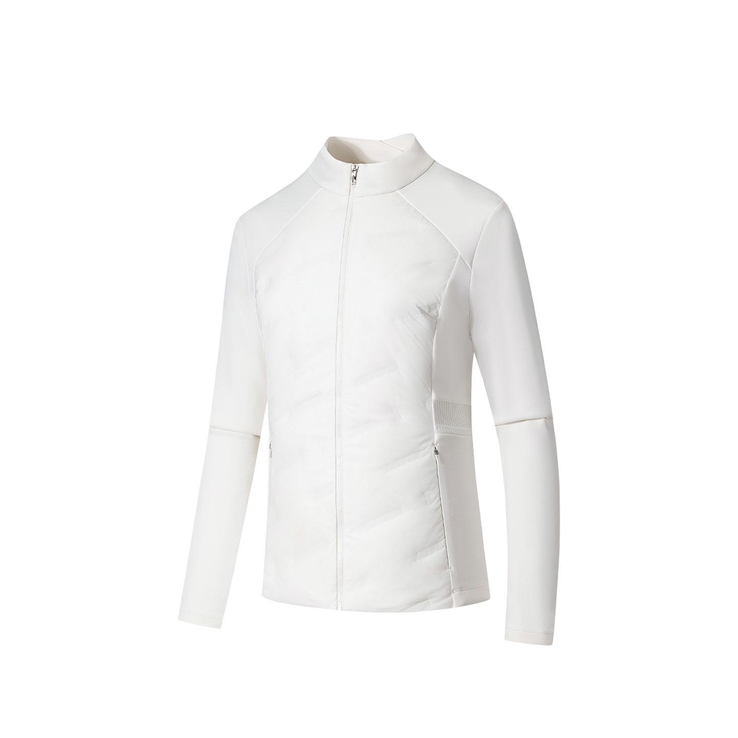 

Anta Champion Всепогодная серия Стойка воротник Молния Буква Однотонный Теплая пуховая куртка Женская верхняя одежда 162540609-2 M