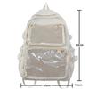 Japanese Style Transparent Ita Bag for Girls Comic Cons Large Capacity Women Backpack Fashion School Bags for College Student JK