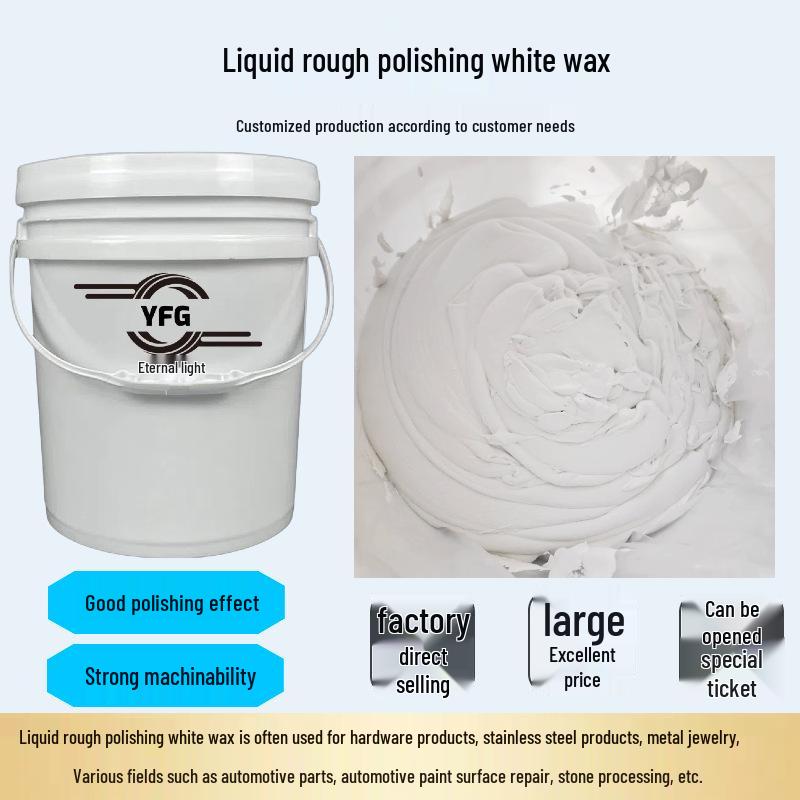 Liquid Polishing Wax and Paste for Various Coarse, Medium, and Fine Finishes