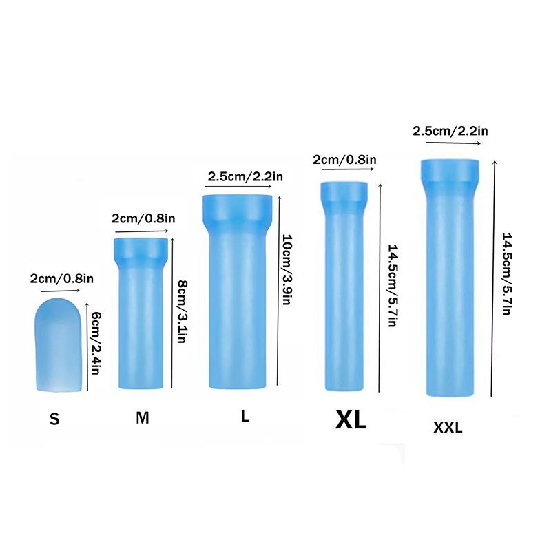 Silicone Glans Protector Cap for Penis Pump Stretcher Clamping Accessory Penis Sleeve Extender Enlargement Sex Toy Replacement