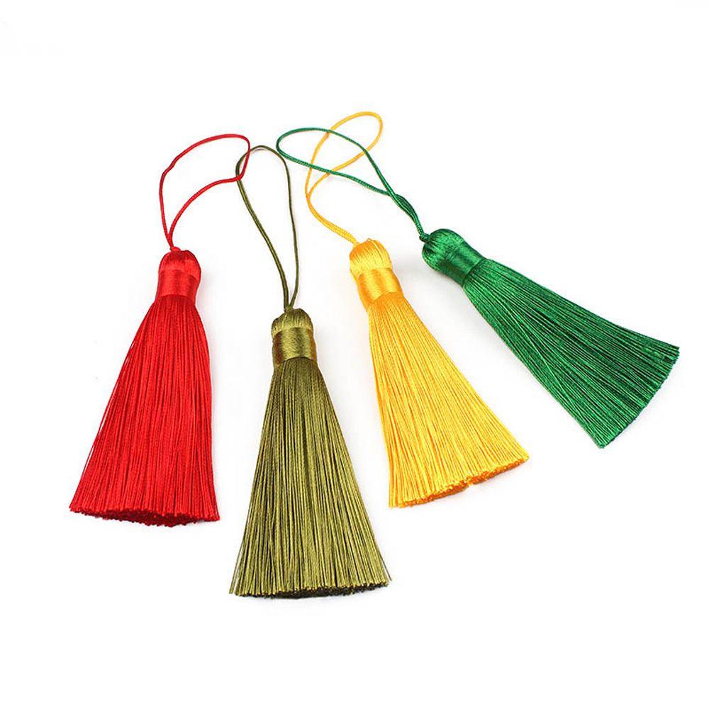 Handmade Key Chain Tassel Fringe Tassel Hanging Rope Tassel Trim Accessories Silk Tassel Pendant