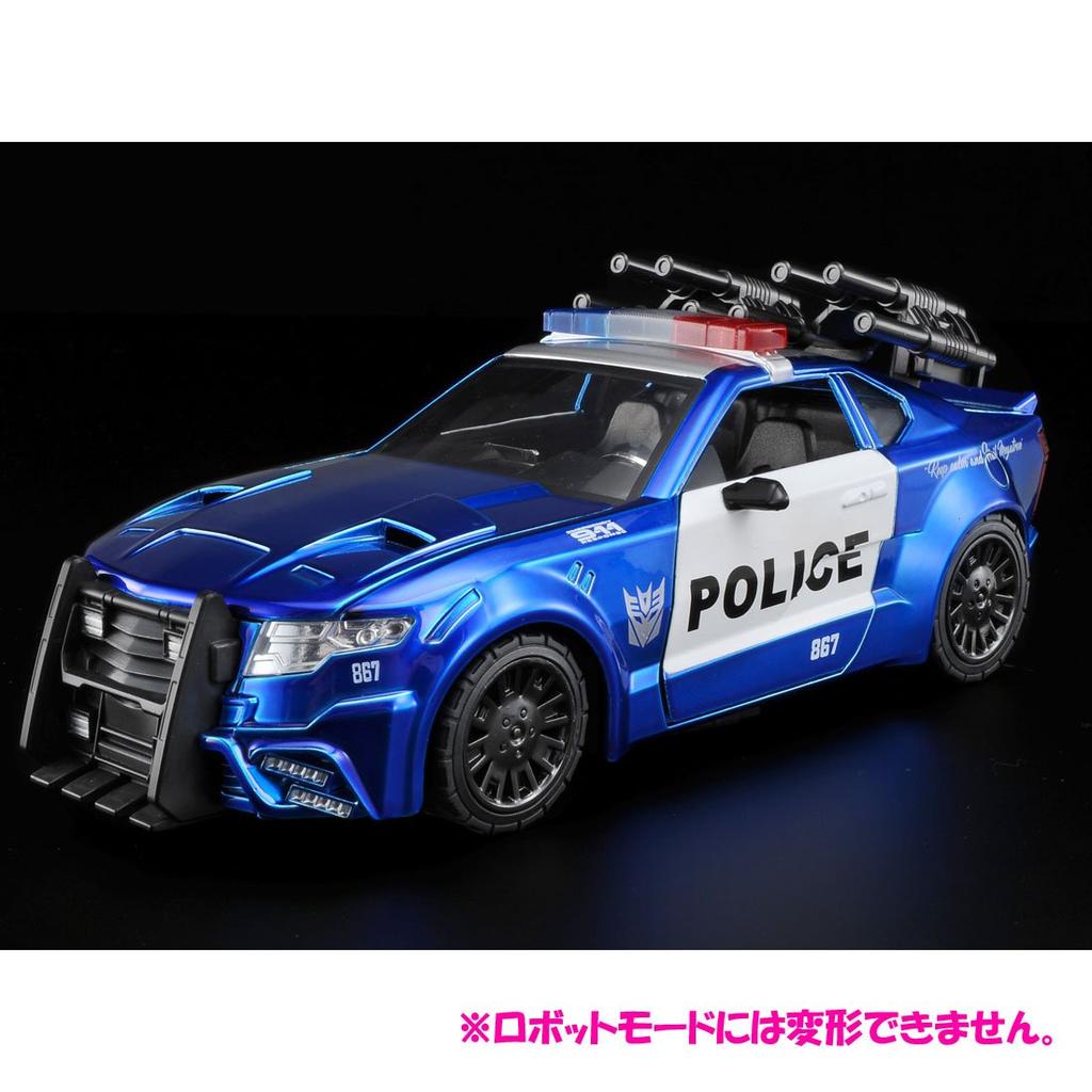Transformers Diecast Vehicle The Last Knight Decepticon Barricade Total Length Diecast Car Ver. 1/24 Approx. 21.5cm Pre-painted