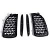 Car Diamond Kidney Grille For Bmw 3 Series E90 E91  325I 328I 335I 2005-2008 Meteor Style Front Grilles Car Repaclement Parts