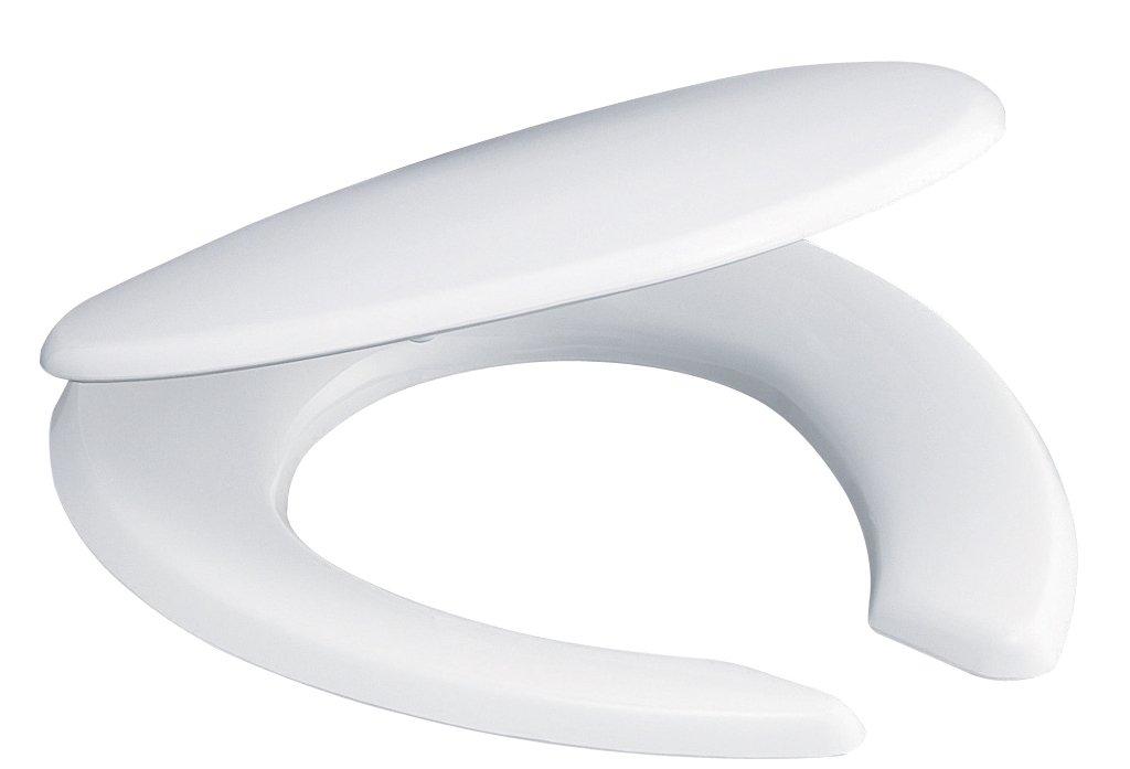 

SANEI Regular Toilet Front Split Toilet Small Includes Installation White PW902-S-W Seat, Seat, Size, Tools,
