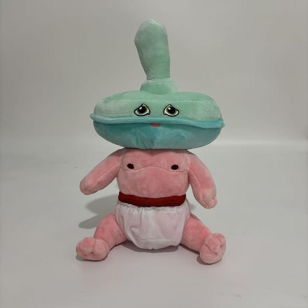 Dark Pals Binky Drinky Plüschmonster Stofftier Cartoon Horror Spiel Charakter Puppe Schreibtischdekoration Sammlerstück Geschenk für Spielefans Kinder und Anime-Liebhaber