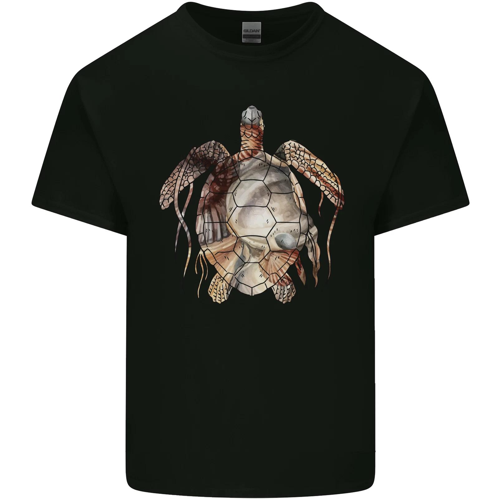 Turtle Art Kids T-Shirt Childrens S