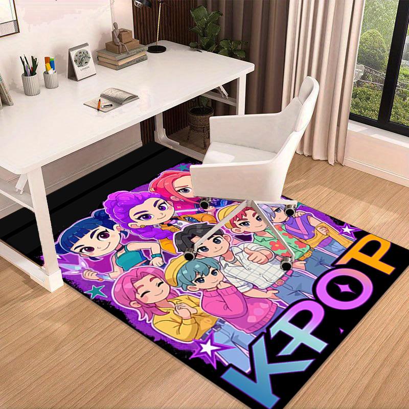 K-pop Stars United Carpet, Chair Rug,Rug for Office Bedroom living rooms, Doormat decor Fan Gift Christmas Gift