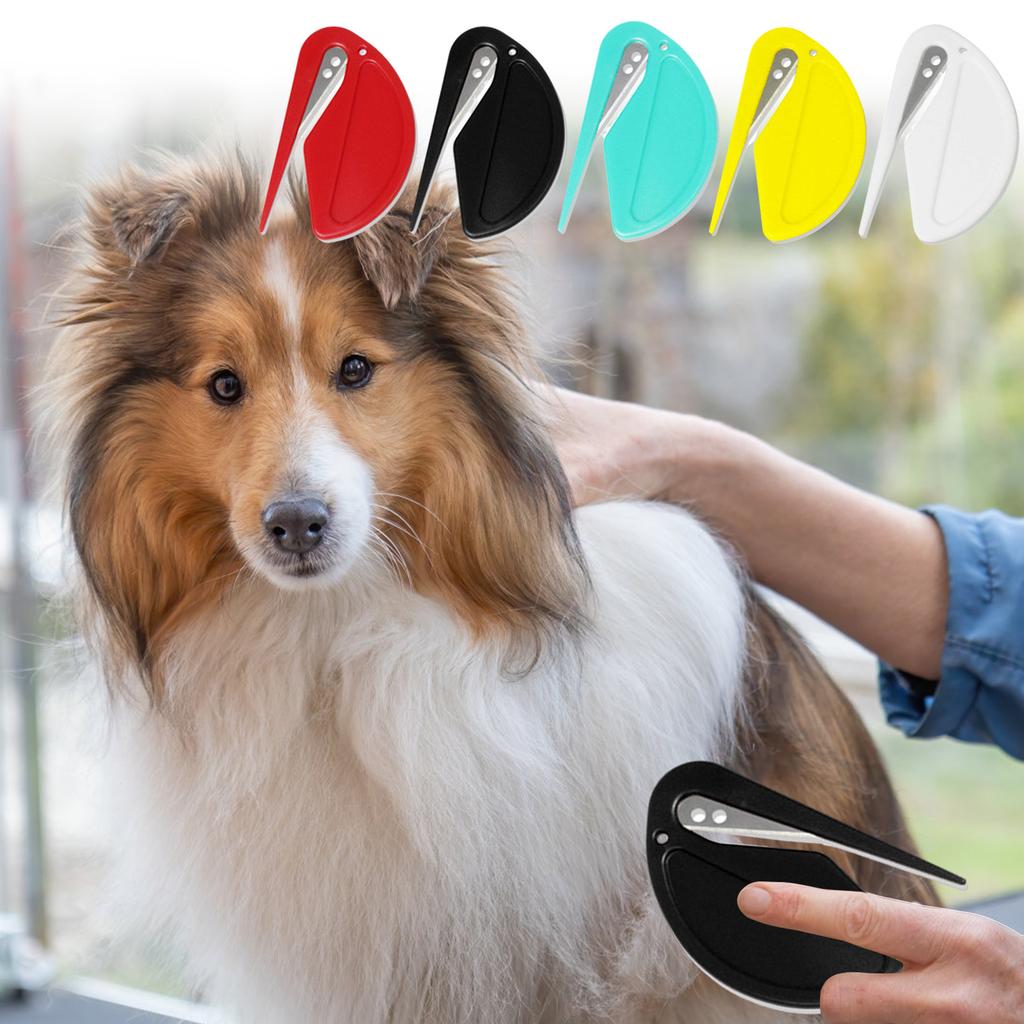 Pet Hair Knotting Comb Durable Cat Puppy Hair Fur Shedding Grooming Trimmer Comb for Pet Grooming Massage Brush Cleaning Tool