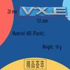 3D Premium VXE VX-E for car Hood Fender trunk Tail Rear Bonnet Nameplate Decal Emblem Badge Sticker