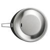 Takagi Glee-ru Removable Handle Grill Pan with Stainless Steel Lid and Handle, Round, 20cm, 3-Piece Set, Made In Japan