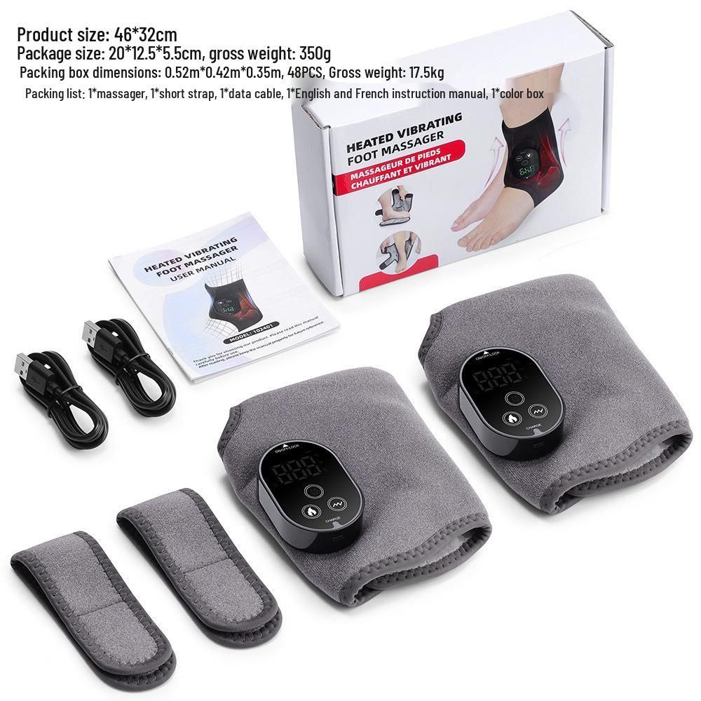 Rechargeable USB Heated Ankle Massager and Protector