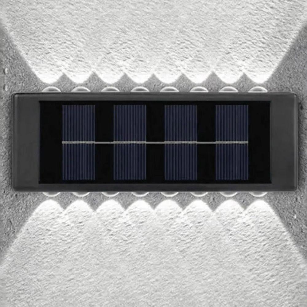 Warm Light LED Solar Light Streetlights Outdoor Lighting Landscape Waterproof Lamp  Garden