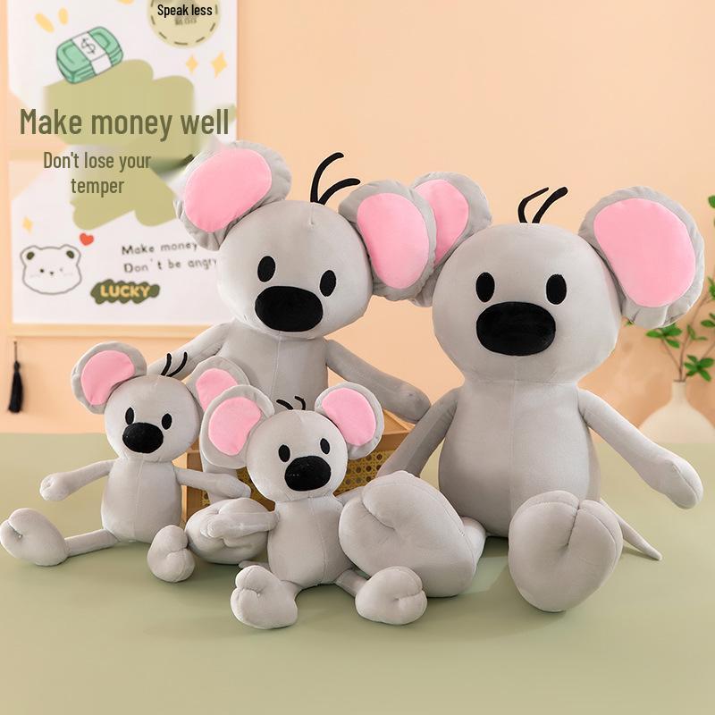 Little Squeak Mouse Plush Doll - Cute, Soothing Toy & Sleeping Pillow for Kids