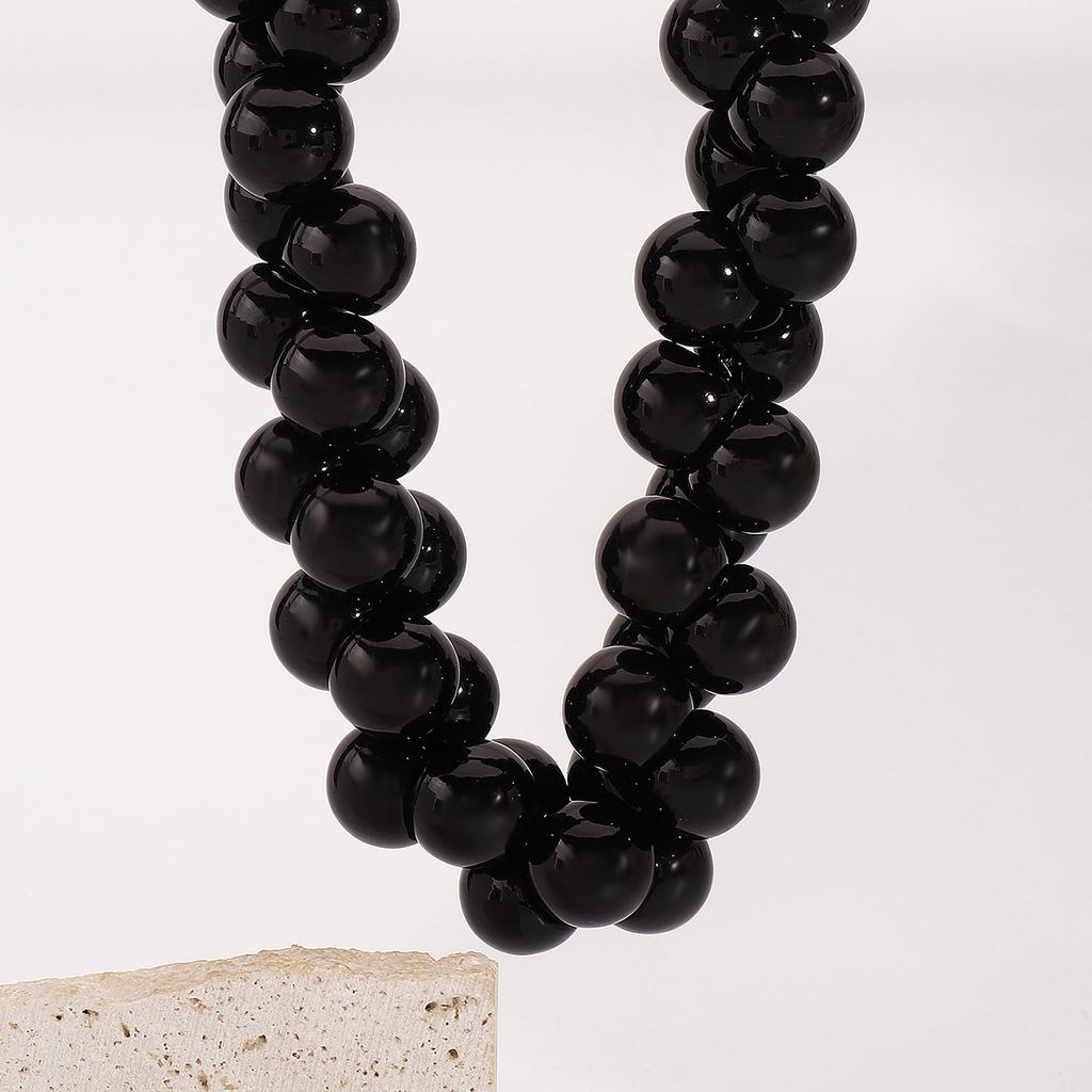 Tooxika Baroque Faux Pearl Necklace Exaggerated Large Pearl Temperament Choker Collarbone Chain