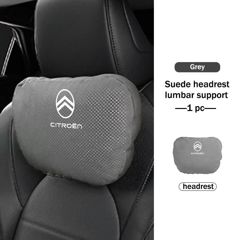 

Car Back Support Headrest Lumbar Pillow Soft Neck Pillow Cushion For Citroen C5 C1 C2 C6 C4L DS3 DS4 DS5 C-Elysee Grand Berlingo