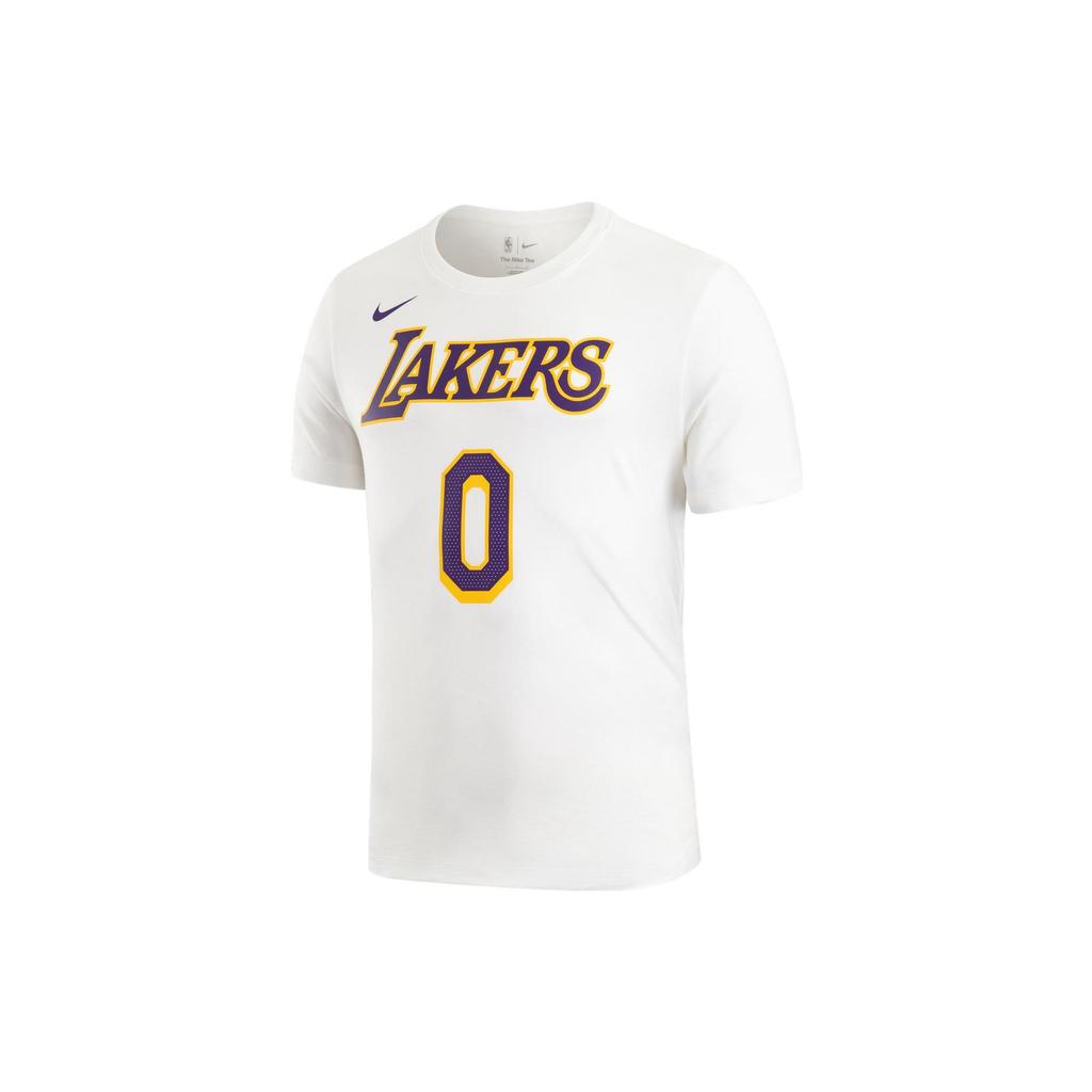 Nike Alphanumeric Print Basketball Sports Short-Sleeved T-Shirt Men Tops White CV8529-106