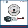ELING 85mm GPS Speedometer Gauge 0-120km/h 0-160km/h 0-200km/h 0-300km/h for Car Truck Boat with Red Backlight With GPS Antenna