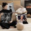 Singer J-Justin B-Bieber Maple Design Cushion Cover Happy Autumn Harvest Decor Holiday Decorati Pillow Cover