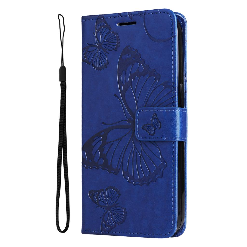 For OnePlus Nord CE4 Lite 5G/Oppo K12x 5G (China) Wallet Case Floral Butterfly Imprinted Leather Phone Cover Stand