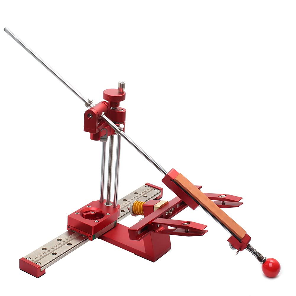 FTtool Sharpening Tool with Fixed High Rotating Sharpening and Sharpening Stone Angle, 0.1mm Precision, 360° Guide, (HRGJ94-R)