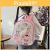 Toddler School Bag With Cute Animal Print And Ergonomic Shoulder Straps For Kindergarten Students