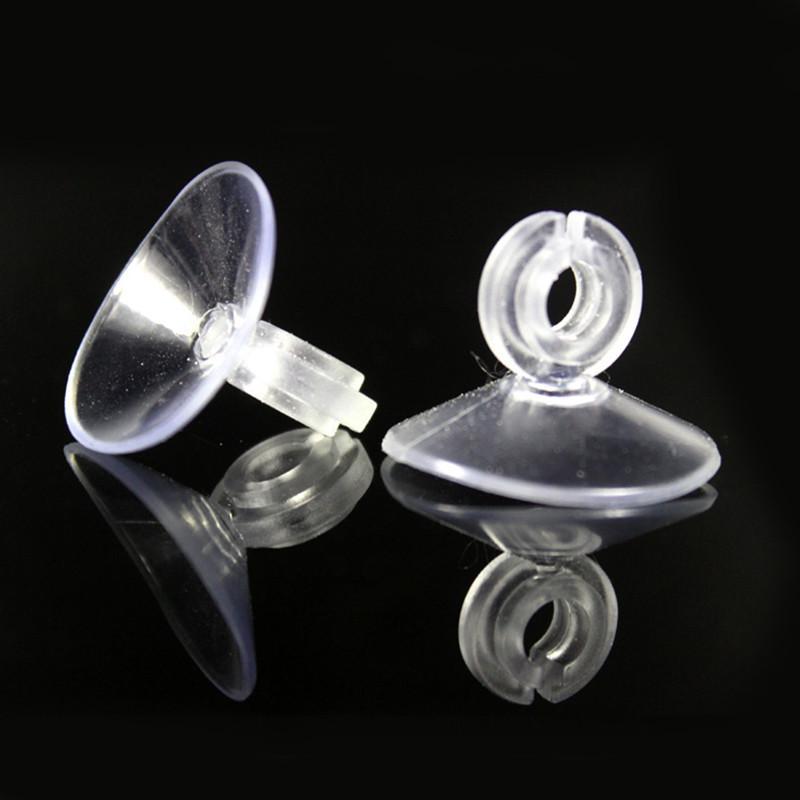 10-100pcs Aquarium Suction Cup Air Tube Holder Sucker for Fish Tank Pump Oxygen Air Tube Fixing Clip Line Pipe Tube Wire Holder