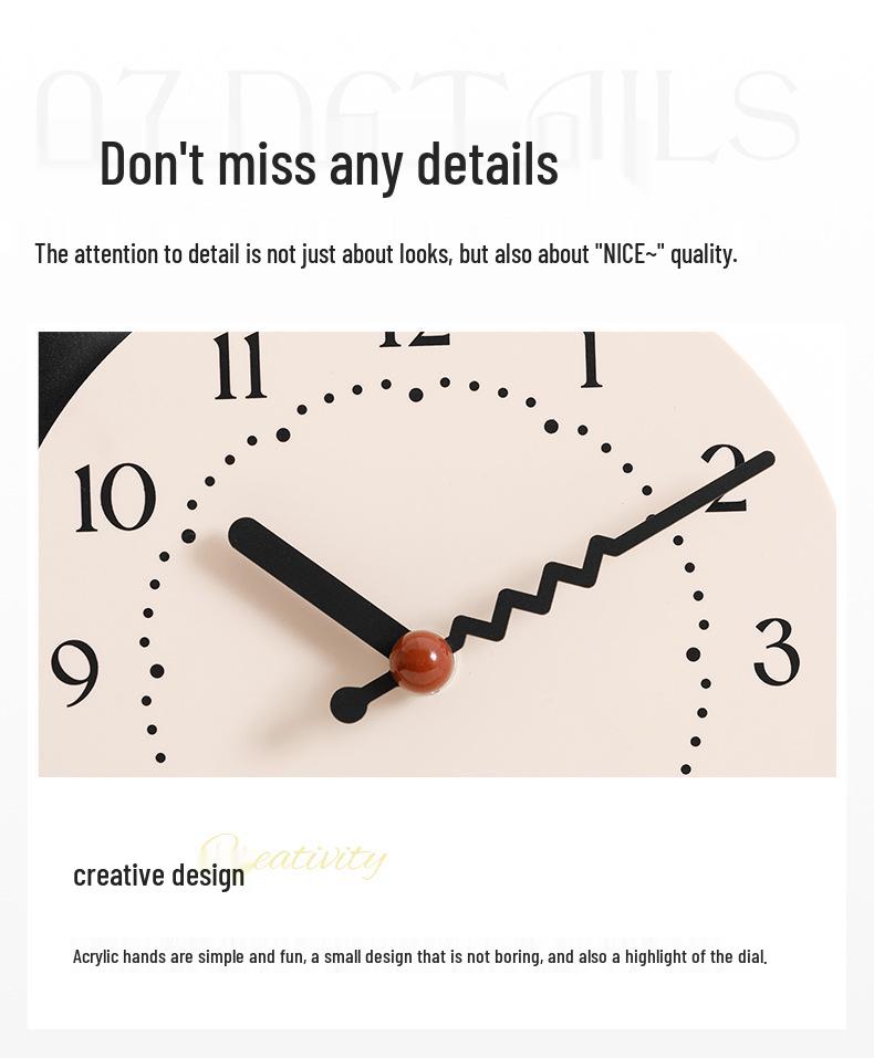 Wozoom House Creative Deco Table Ornament - Living Room & Entryway Clock