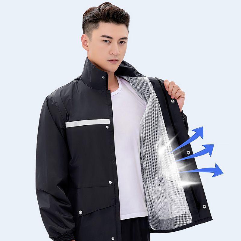 Unisex Anti-Storm Raincoat and Pants Set for Cycling and Labor Protection