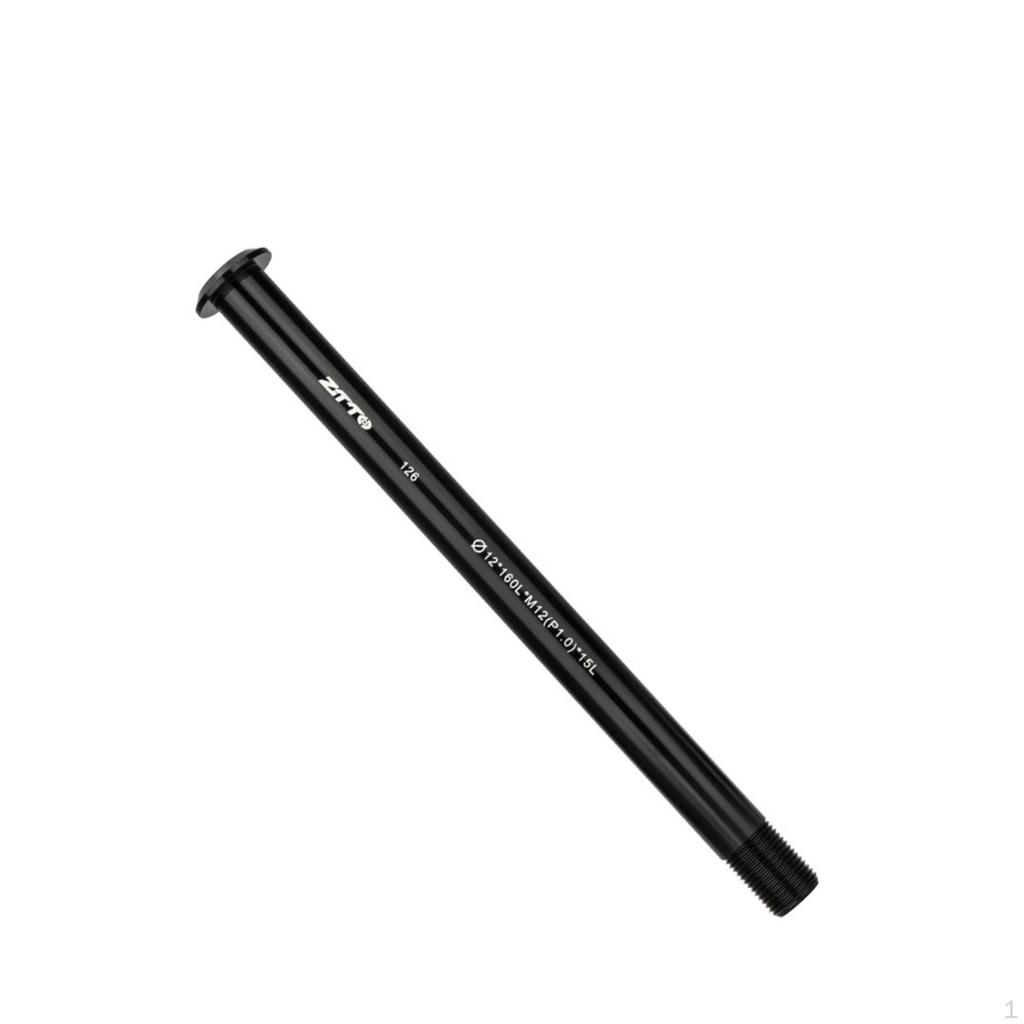 Thru Axle CNCMachined ThruAxle Rod Aluminum Alloy Bike Part for Cyclists 12x117 M12 P1.5