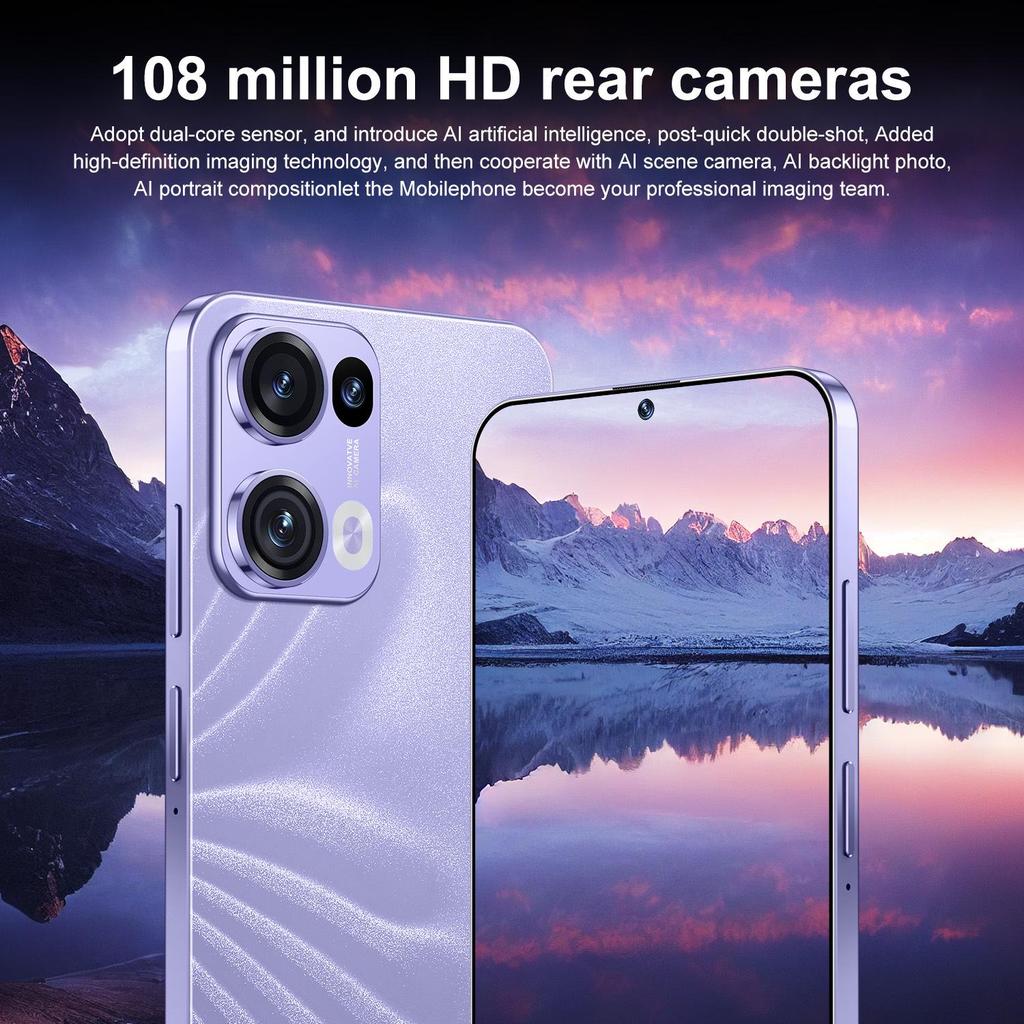 Reon13Pro 5G Android Smartphone - Large Screen, 16GB RAM, 1TB Storage.