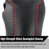 Gear Shift Knob Cover Automatic Transmission Boots Shift Lever Leather Sheath Accessories Fit for Honda CR-V CRV 2017 2018 2019 2020 2021