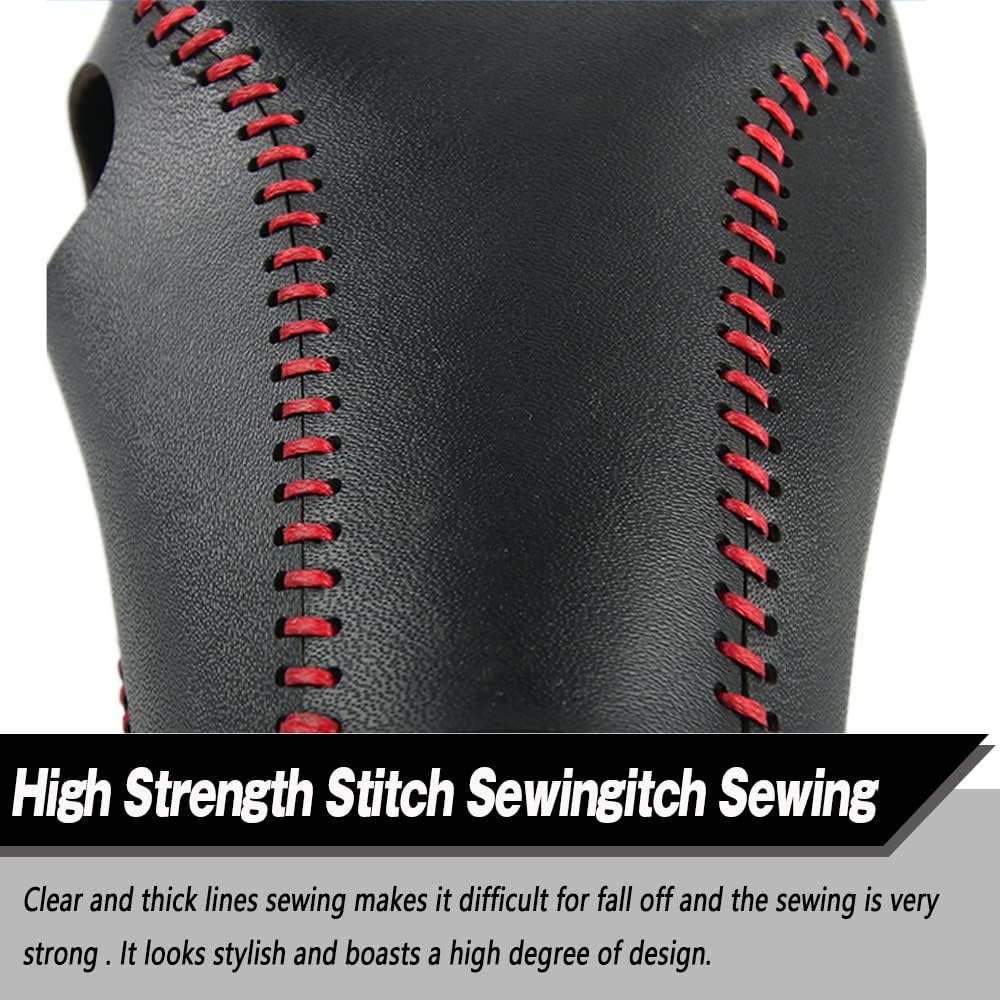 Gear Shift Knob Cover Automatic Transmission Boots Shift Lever Leather Sheath Accessories Fit for Honda CR-V CRV 2017 2018 2019 2020 2021