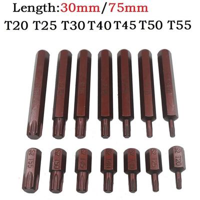 Sechskant Torx Bits Schraubendreher Auto Reparatur Gehärteter Stahl