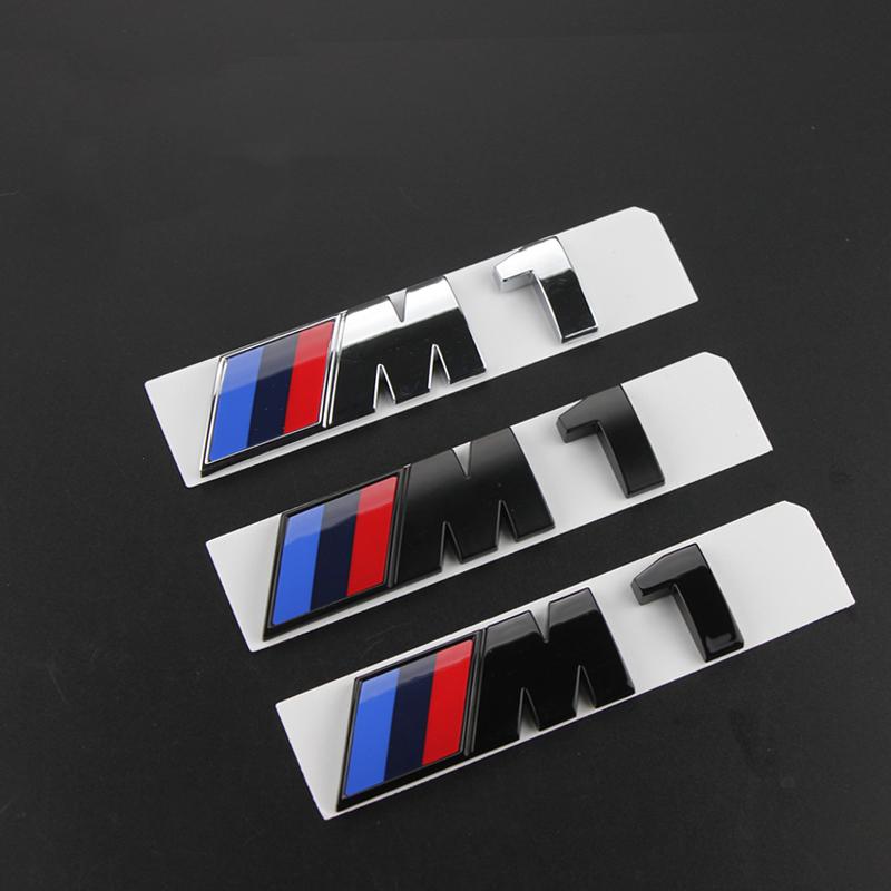 Car Valve Core BMW 3D Electroplating Emblem Stickers Trunk Decorative Stickers For BMW M X5 E91 E70 F11 E30 F31 X3 F25 E61 E83 JK4