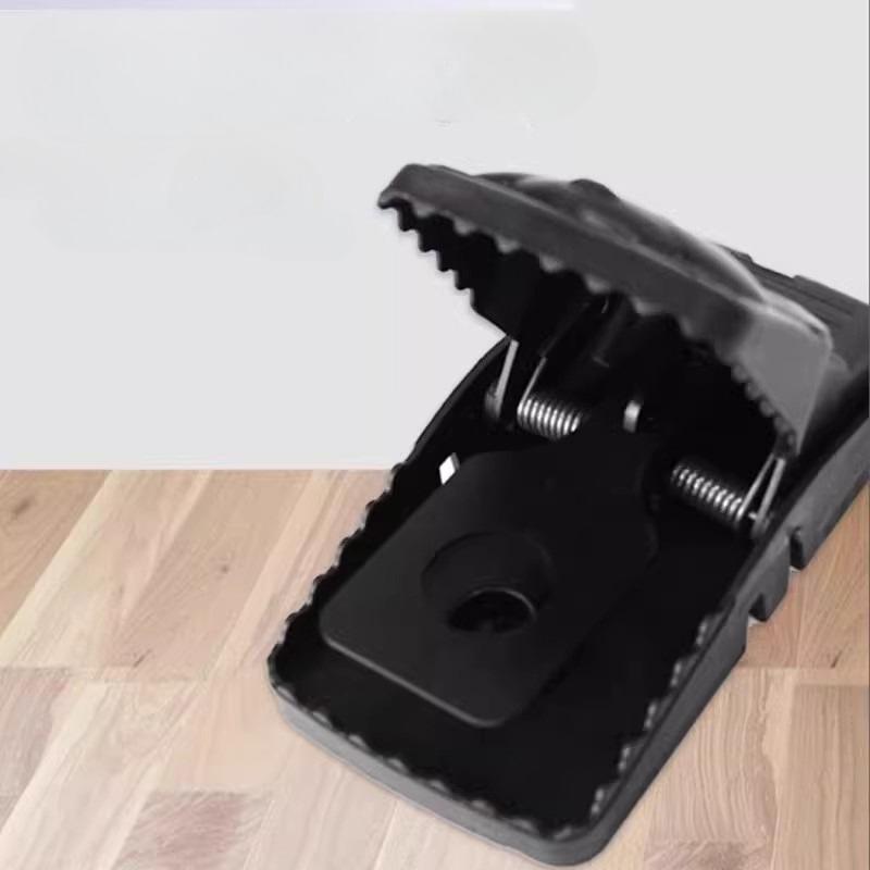 Heavy Duty Mouse Trap For Home Use, Automatic Rat Catcher With High Bite Force, Wall Facing Snap Mouse Trap For Kitchen Bedroom