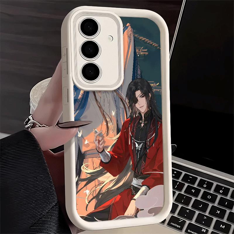 Phone Case for Samsung Galaxy S26 S25 Ultra S24 FE Heaven Official's Blessing Anime Shell S23 Plus S22 + S21 S20 5G Soft Silicon