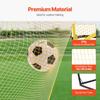 7x7FT Soccer Rebounder Portable Soccer Trainer Net with Portable Bag