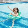Thickened Children's Mermaid Swimming Ring Inflatable Swim Ring With Steering Wheel For Water Park Play