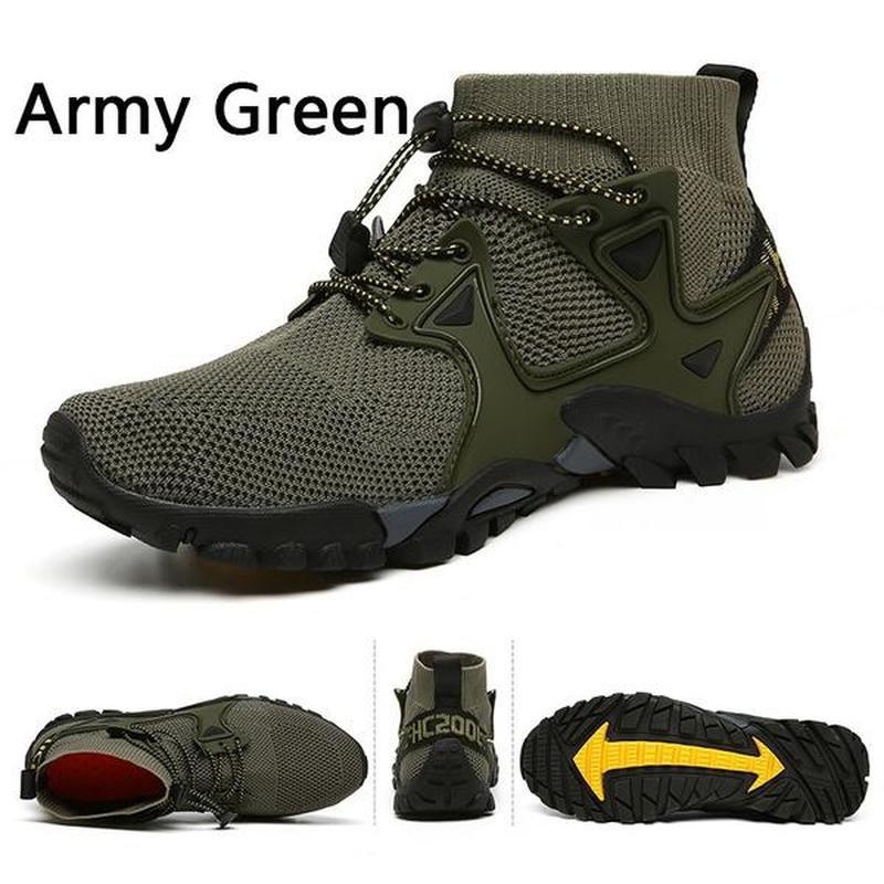 36-47 Women/Men's Hiking Shoes Outdoor Sports Shoes Waterproof Non-slip Hiking Shoes Breathable Wading Shoes Outdoor Climbing Trekking Boots