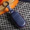 Autoschlüsselhülle Abdeckung Für Jeep Renegade Grand Cherokee Dodge Challenger Leder Schlüsselanhänger Halter Schlüsselanhänger Zubehör