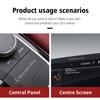 CQS1 For Mercedes Benz 3D Metal Car Emblem Logo Decorative Stickers Badge Decal Interior Styling W211 W124 W176 W177 C180 C200 C260
