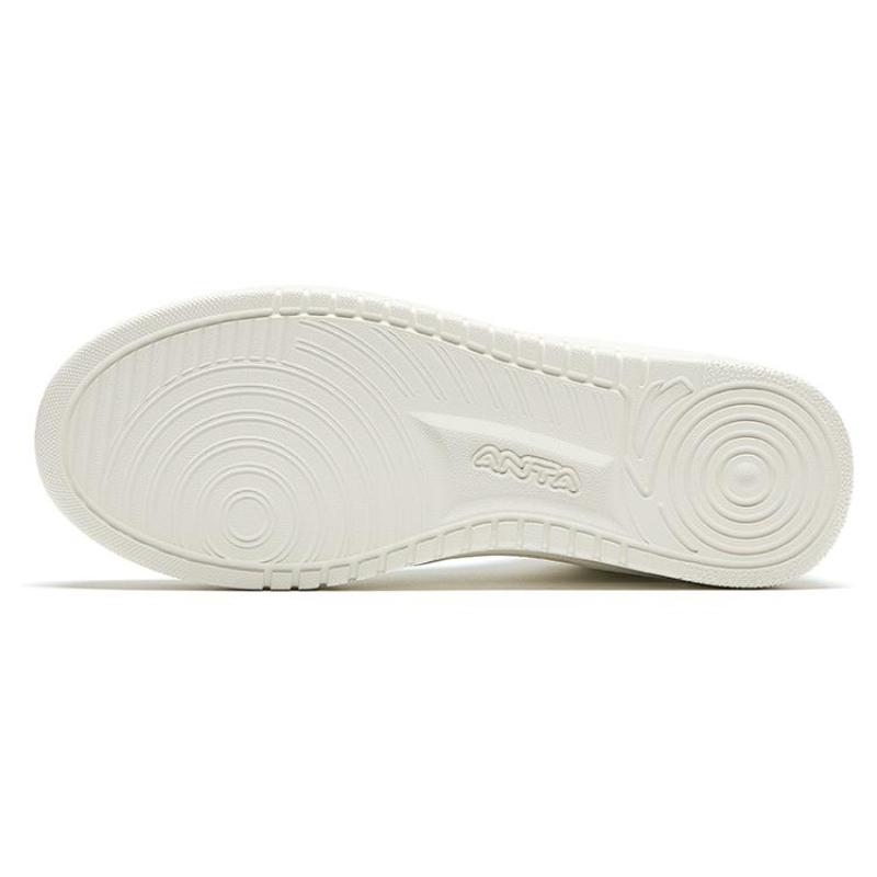 ANTA Skateboard Shoes Women's High top White Sneakers 922348002Q-2