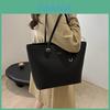 Borsa Nera Trendy da Donna con Materiale Resistente e Interno Spazioso per l'Uso Quotidiano