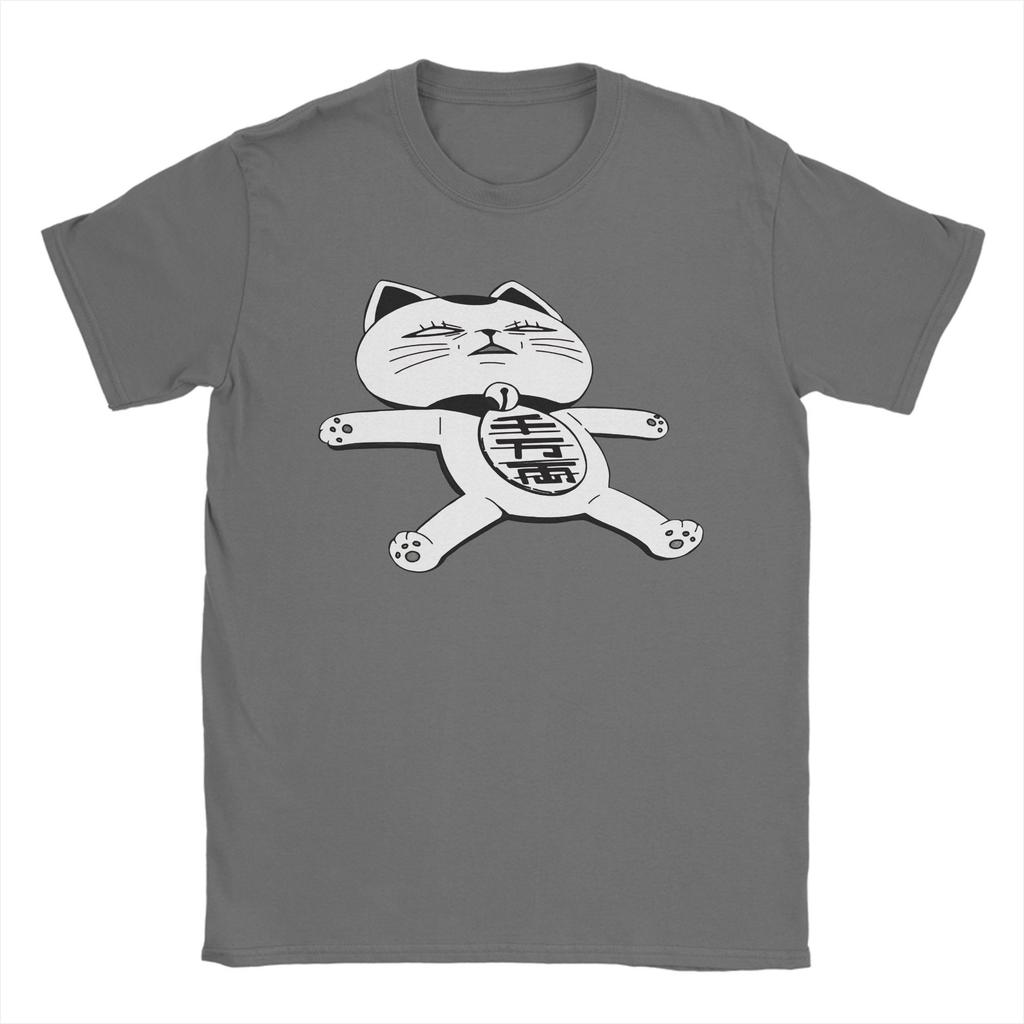 Turbo Granny Cat Dandadan T Shirts for Men Cotton Vintage T-Shirt O Neck  Tee Shirt Short Sleeve Clothes Unique