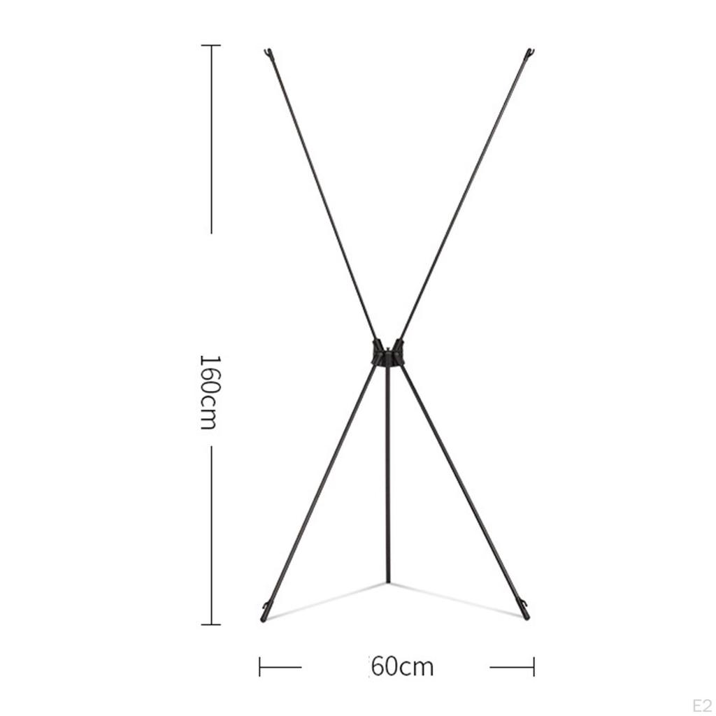Adjustable Banner Stand X Installation Tripod Poster Board for Car Shows Wedding