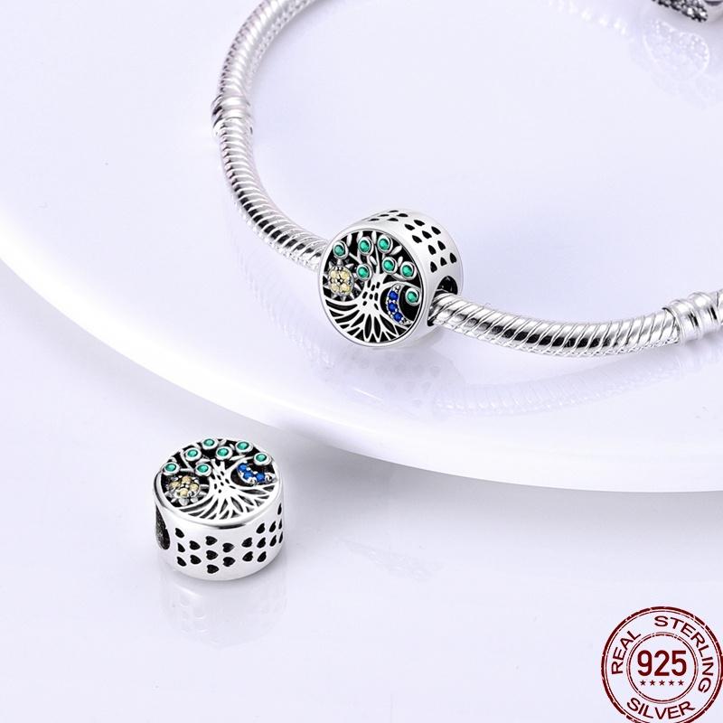 Copper Shiny Zircon Classic Classical Flower Series Charm Beads Suitable Fit 3Mm Original Charm Bracelet