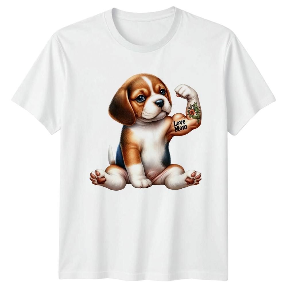 Puppy Love Mom Dogs Animals Unisexs TShirt Unisexs Tee Graphic Unisex Top S